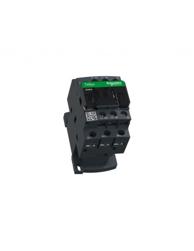 Contactor de potencia TeSys D3P AC-3 9A bobina 110VCA LC1D09AF7 de Schneider