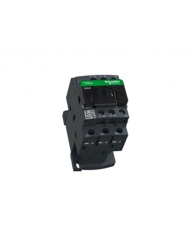 Contactor de potencia TeSys D3P AC-3 9A bobina 110VCA LC1D09AF7 de Schneider