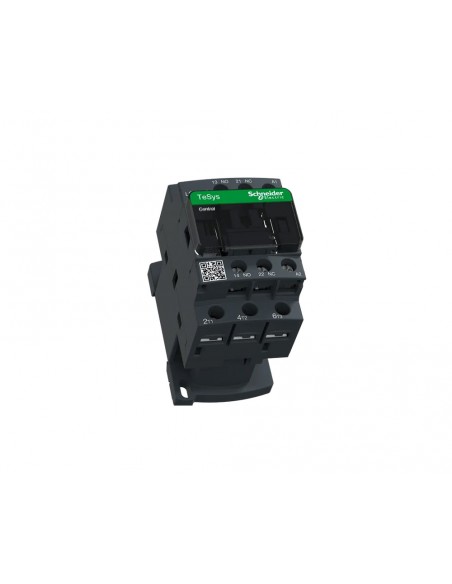 Contactor de potencia TeSys D3P AC-3 9A bobina 110VCA LC1D09AF7 de Schneider
