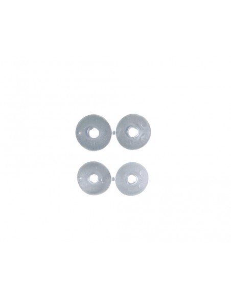 Juego de bisagras ETA080-CP para asiento caída normal Vox y Odeon Up Confort de Jacob Delafon