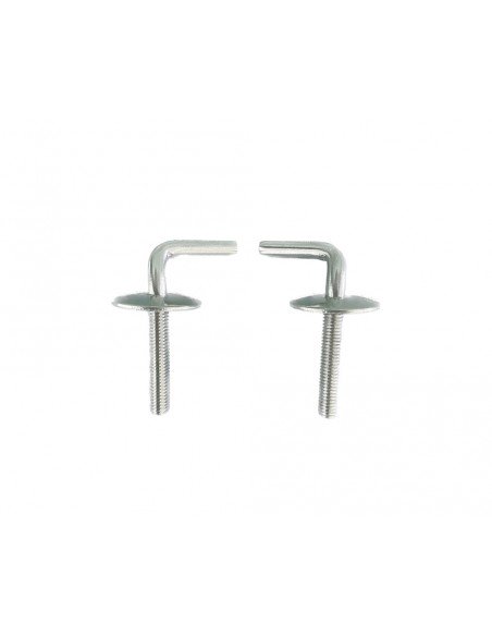 Juego de bisagras ETA068-CP para asiento caída normal New Ola de Jacob Delafon