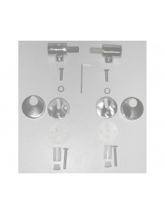 Juego de bisagras ETA028-CP caída amortiguada deJacob Delafon