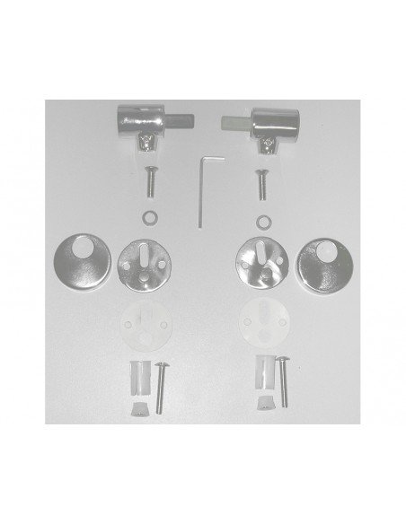 Juego de bisagras ETA028-CP caída amortiguada deJacob Delafon