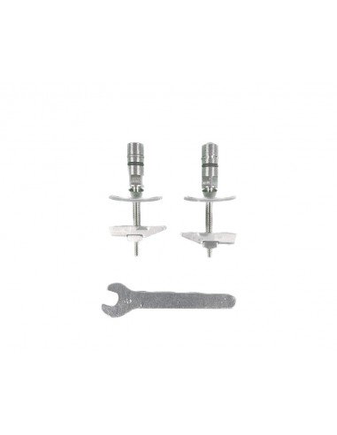 Juego de herrajes ETA081-CP para asiento caída amortiguada Odeon Up Confort de Jacob Delafon