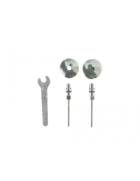 Juego de herrajes ETA081-CP para asiento caída amortiguada Odeon Up Confort de Jacob Delafon