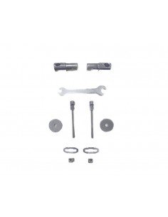 Juego de herrajes RTA248-CP para asiento caída amortiguada Serenity de Jacob Delafon