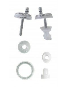 Juego de herrajes ETA153-CP para asiento caída amortiguada New Ola de Jacob Delafon