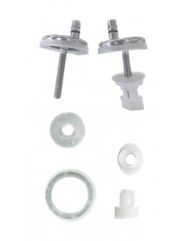 Juego de herrajes ETA153-CP para asiento caída amortiguada New Ola de Jacob Delafon