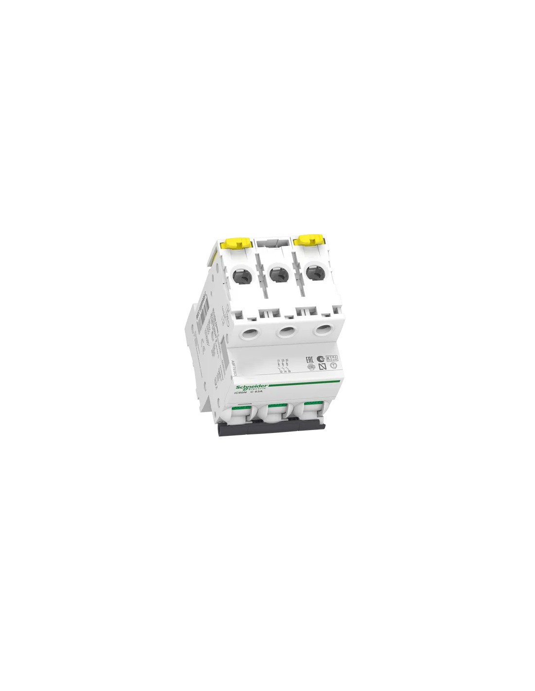 Interruptor Automático Acti9 IC60N 3P Curva C 6000A/10kA De Schneider