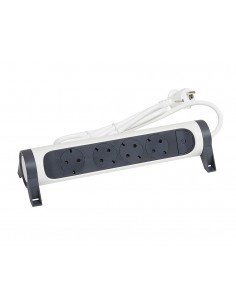 Base múltiple de 4 tomas con cable 694529 de Legrand 2