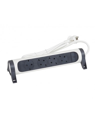 Base múltiple de 4 tomas con cable 694529 de Legrand