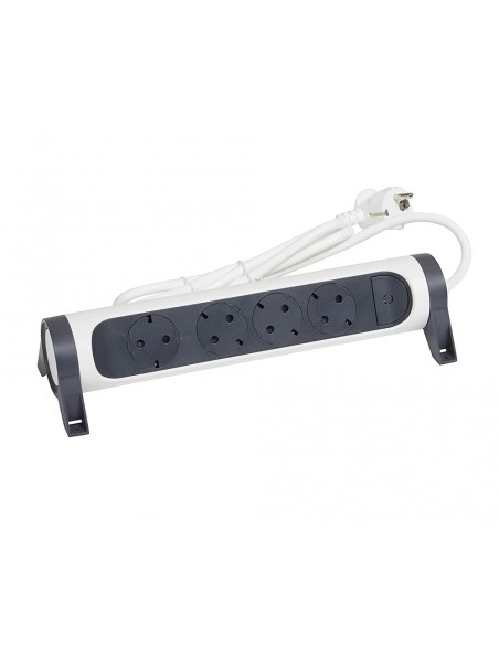 Base múltiple de 4 tomas con cable 694529 de Legrand