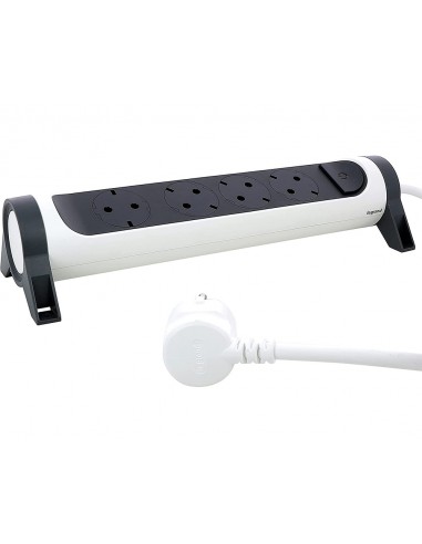 Base múltiple de 4 tomas con cable 694529 de Legrand