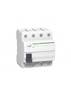 Interruptor diferencial Acti9 ID-K 4P 300MA de Schneider