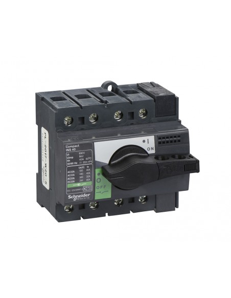 Interruptor seccionador Compact INS40 28901 de Schneider