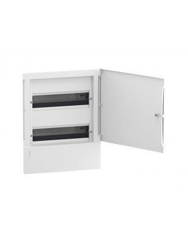 Armario de empotrar con puerta 2 filas 12 módulos por fila Mini Pragma MIP20212 de Schneider
