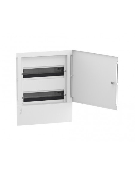 Armario de empotrar con puerta 2 filas 12 módulos por fila Mini Pragma MIP20212 de Schneider