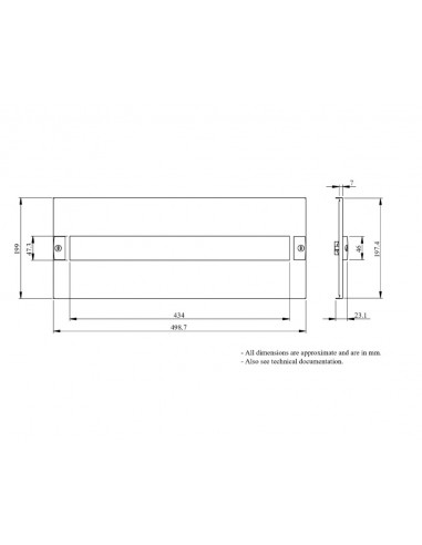 Tapa G/P Acti9 4 mod,alto 200mm LVS03204 de Schneider