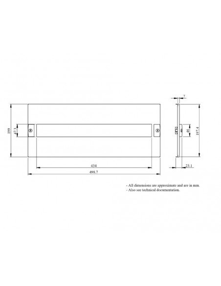 Tapa G/P Acti9 4 mod,alto 200mm LVS03204 de Schneider