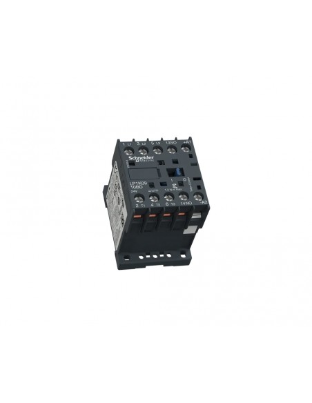 Contactor de potencia TeSy K 3P(3NA) 9A bobina 24VCC LP1K0910BD de Schneider
