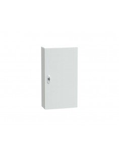 Armario de superficie 18 módulos por fila y puerta opaca PrismaSet XS de Schneider