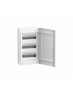 Armario de superficie 18 módulos por fila y puerta opaca PrismaSet XS de Schneider 2