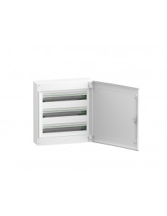 Armario de superficie 24 módulos por fila y puerta opaca PrismaSet XS de Schneider 2
