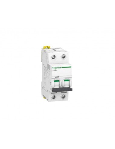 Interruptor automático Acti9 iC60N 2P 16A Curva D A9F75216 de Schneider