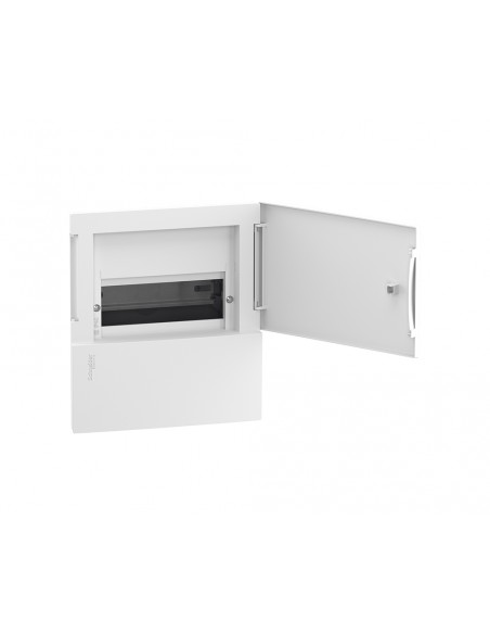 Armario de empotrar con puerta 1 fila 8 módulos Mini Pragma MIP20108 de Schneider