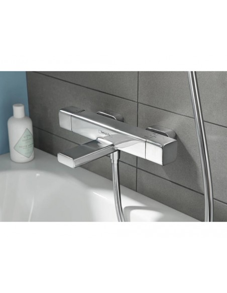 Grifo termostático de bañera Ecostat E 15774000 de Hansgrohe