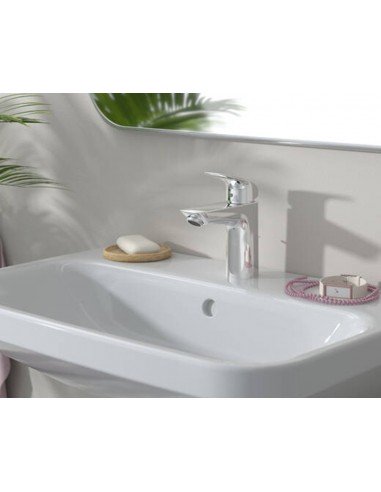 Grifo de lavabo Logis con vaciador automático 71100000 de Hansgrohe