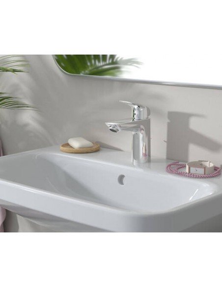 Grifo de lavabo Logis con vaciador automático 71100000 de Hansgrohe
