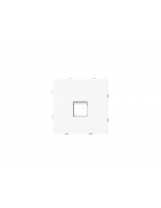 Tapa plana 1 soporte con persiana Serie Alba de Niessen