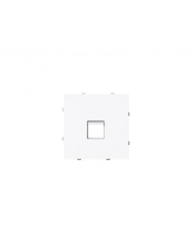 Tapa plana 1 soporte con persiana Serie Alba de Niessen