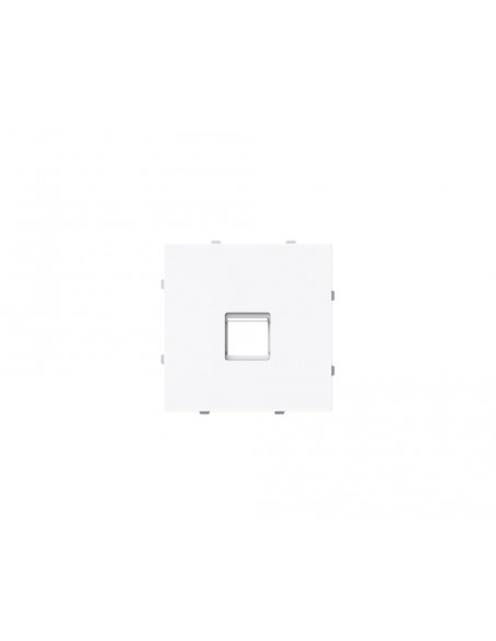 Tapa plana 1 soporte con persiana Serie Alba de Niessen