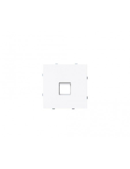 Tapa plana 1 soporte con persiana Serie Alba de Niessen