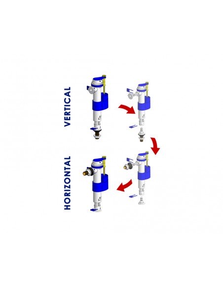 Grifo flotador lateral o inferior T-469 de Hidrotecnoagua