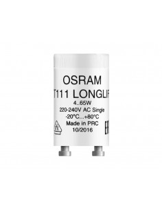 Cebador para tubos fluorescentes de potencias entre 4-80W de Osram