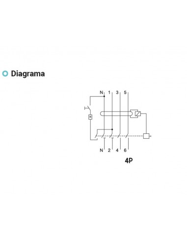 Interruptor diferencial 4P 10KA 40A 300MA tipo A 10003782 de Toscano