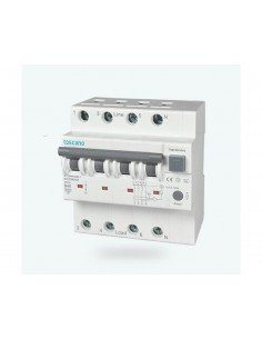 Interruptor diferencial+magnetotérmico 3P+N 10KA 63A...