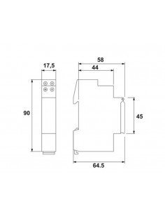 Interruptor horario con reserva IH-UNI-QT de Dinuy 2