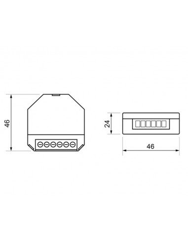 Regulador para equipos DALI RE PLA DA1 de Dinuy
