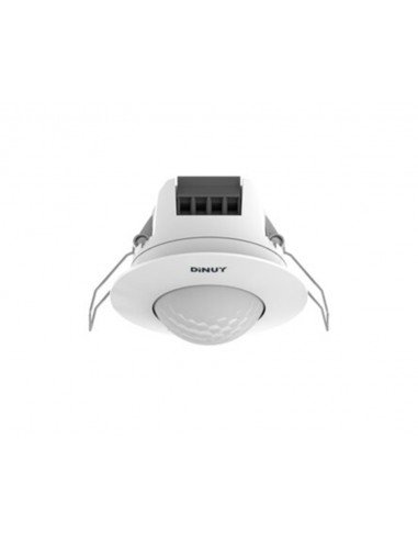 Detector de movimiento 360º con Bluetooth empotrable en techo de Dinuy