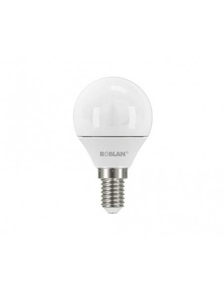Bombilla Led ESFÉRICA 5W 6500K LEDA1505E14B de ROBLAN