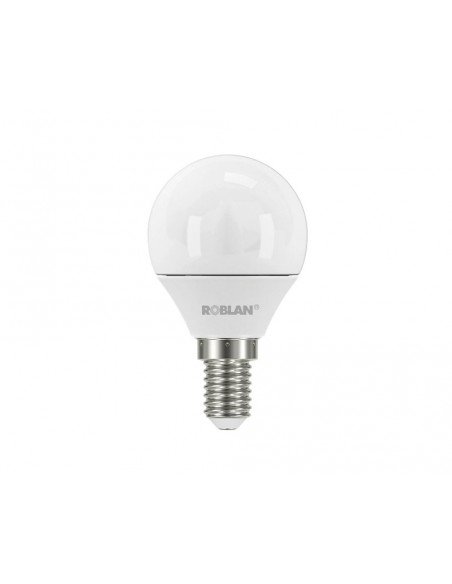 Bombilla Led ESFÉRICA 5W 6500K LEDA1505E14B de ROBLAN
