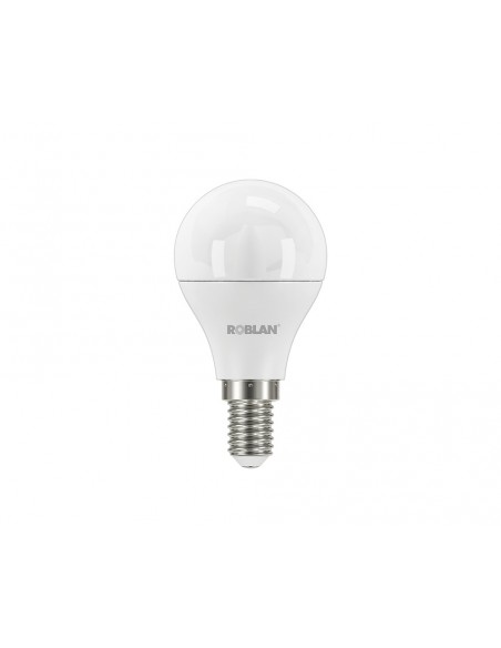 Bombilla Led ESFÉRICA 7.5W 3000K SKYA1508CE14 de ROBLAN