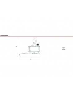 Campana industrial Led regulable ASTRO V4 de Roblan 2