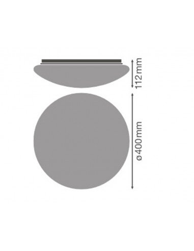 Carcasa de repuesto SF CIRCULAR 400 COVER de Ledvance