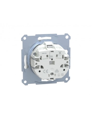 Enchufe schuko completo Serie Elegance de Schneider