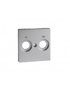 Tapa aluminio toma Radio TV/FM MTN2998560 Serie Elegance de Schneider